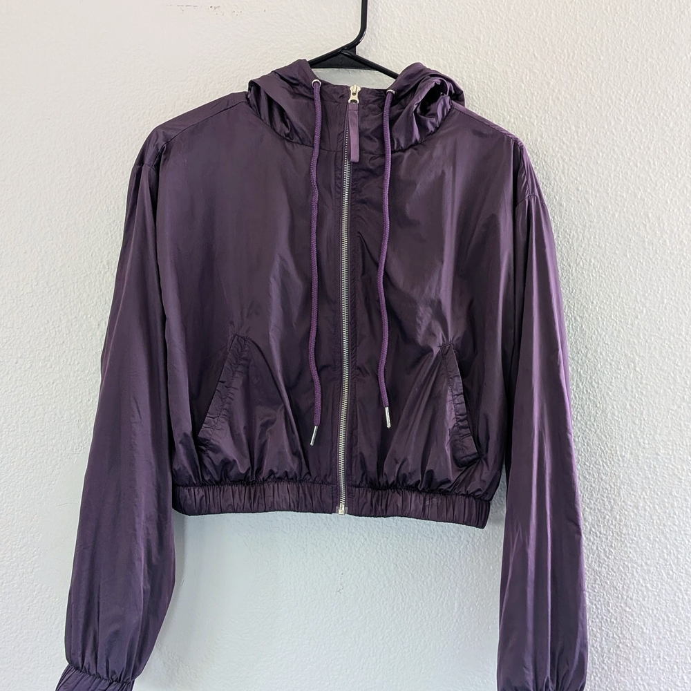 Forever 21 Purple Bomber Jacket